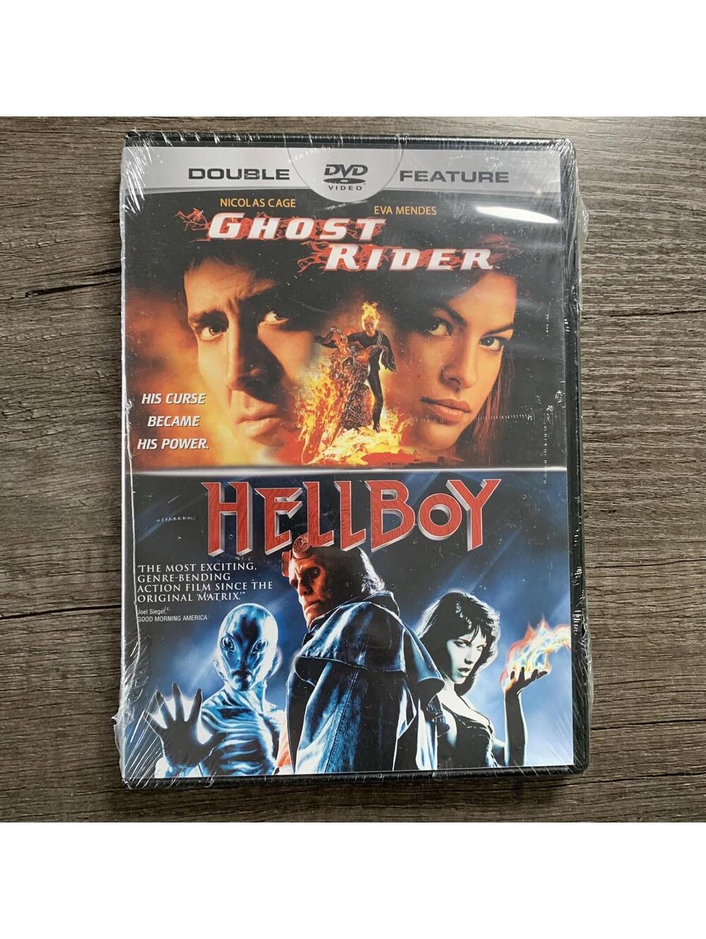 NEW SEALED GHOST RIDER HELLBOY Double Feature DVD